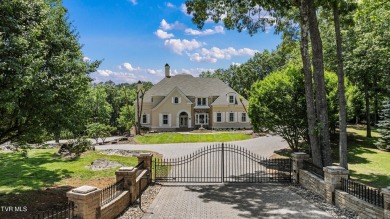 Nestled behind a private gated entrance and situated on 2.88 on Tri Cities Golf Club in Tennessee - for sale on GolfHomes.com, golf home, golf lot