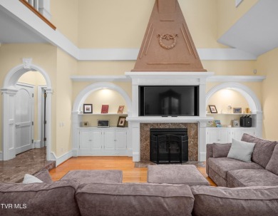 Nestled behind a private gated entrance and situated on 2.88 on Tri Cities Golf Club in Tennessee - for sale on GolfHomes.com, golf home, golf lot