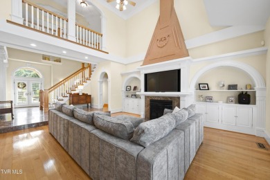 Nestled behind a private gated entrance and situated on 2.88 on Tri Cities Golf Club in Tennessee - for sale on GolfHomes.com, golf home, golf lot