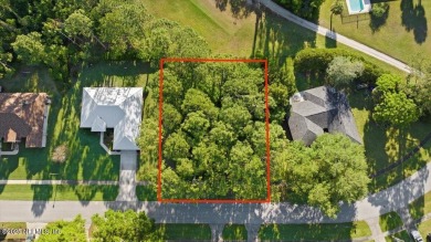 GOLF COURSE View Lot! A beautiful lot with several mature trees on St. Augustine Shores Golf Club in Florida - for sale on GolfHomes.com, golf home, golf lot
