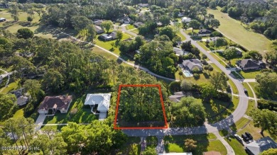 GOLF COURSE View Lot! A beautiful lot with several mature trees on St. Augustine Shores Golf Club in Florida - for sale on GolfHomes.com, golf home, golf lot