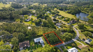 GOLF COURSE View Lot! A beautiful lot with several mature trees on St. Augustine Shores Golf Club in Florida - for sale on GolfHomes.com, golf home, golf lot