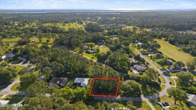 GOLF COURSE View Lot! A beautiful lot with several mature trees on St. Augustine Shores Golf Club in Florida - for sale on GolfHomes.com, golf home, golf lot