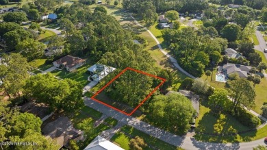 GOLF COURSE View Lot! A beautiful lot with several mature trees on St. Augustine Shores Golf Club in Florida - for sale on GolfHomes.com, golf home, golf lot