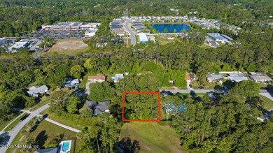 GOLF COURSE View Lot! A beautiful lot with several mature trees on St. Augustine Shores Golf Club in Florida - for sale on GolfHomes.com, golf home, golf lot