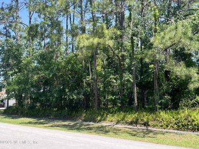 GOLF COURSE View Lot! A beautiful lot with several mature trees on St. Augustine Shores Golf Club in Florida - for sale on GolfHomes.com, golf home, golf lot