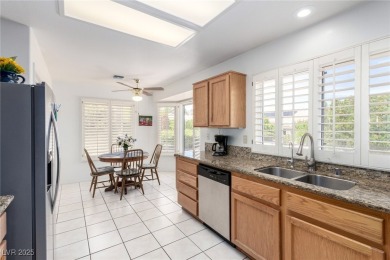 Tucked in the heart of Sun City Summerlin, this sought-after on Highland Falls Golf Club in Nevada - for sale on GolfHomes.com, golf home, golf lot