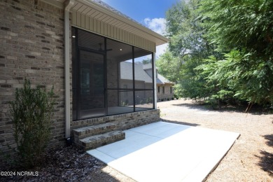 Stunning new lock and leave, low maintenance construction by on Pinewild Country Club of Pinehurst in North Carolina - for sale on GolfHomes.com, golf home, golf lot