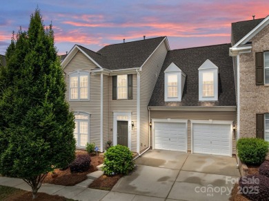 Move-in ready, end-unit townhome offers ease of low-maintenance on Skybrook Golf Club in North Carolina - for sale on GolfHomes.com, golf home, golf lot