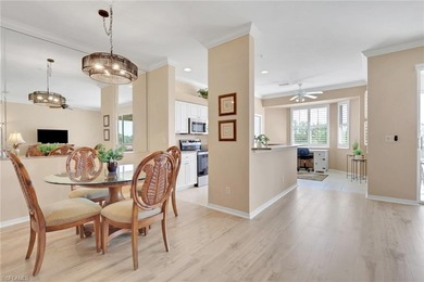 Spectacular views from this 2 bed/2 bath penthouse overlooking on Cedar Hammock Golf and Country Club in Florida - for sale on GolfHomes.com, golf home, golf lot