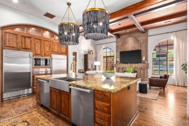 Beautifully updated Old Word Spanish Estate in acclaimed Desert on Desert Mountain Golf Club - Renegade Course in Arizona - for sale on GolfHomes.com, golf home, golf lot