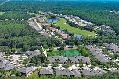 Rarely available one story end unit w/lake and fountain view in on Plantation Bay Golf and Country Club in Florida - for sale on GolfHomes.com, golf home, golf lot