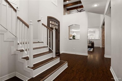 Welcome to this beautiful two-story brick home, ideally situated on Los Lagos Golf Club in Texas - for sale on GolfHomes.com, golf home, golf lot