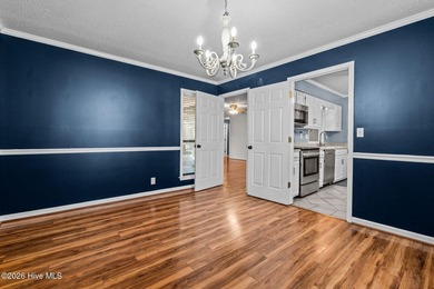 Welcome home to this beautifully updated single-level residence on Woodlake Country Club in North Carolina - for sale on GolfHomes.com, golf home, golf lot