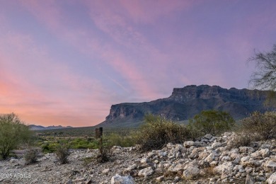 Spectacular elevated hillside Sonoran Desert home site. City on Superstition Mountain Club - Lost Gold in Arizona - for sale on GolfHomes.com, golf home, golf lot