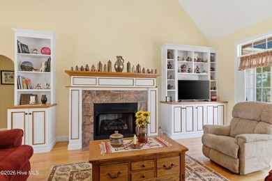 Love to entertain while enjoying stunning views of the pond and on Members Club At St. James Plantation in North Carolina - for sale on GolfHomes.com, golf home, golf lot