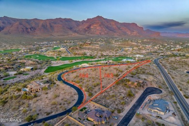 Spectacular elevated hillside Sonoran Desert home site. City on Superstition Mountain Club - Lost Gold in Arizona - for sale on GolfHomes.com, golf home, golf lot