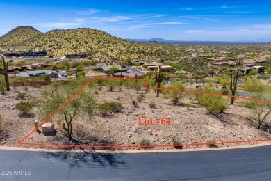 Spectacular elevated hillside Sonoran Desert home site. City on Superstition Mountain Club - Lost Gold in Arizona - for sale on GolfHomes.com, golf home, golf lot