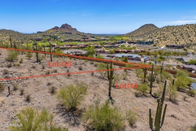 Spectacular elevated hillside Sonoran Desert home site. City on Superstition Mountain Club - Lost Gold in Arizona - for sale on GolfHomes.com, golf home, golf lot