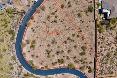 Spectacular elevated hillside Sonoran Desert home site. City on Superstition Mountain Club - Lost Gold in Arizona - for sale on GolfHomes.com, golf home, golf lot