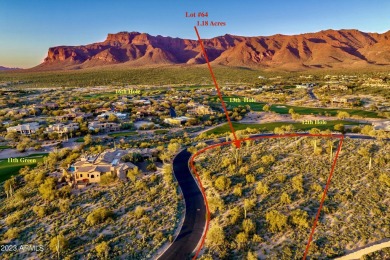 Spectacular elevated hillside Sonoran Desert home site. City on Superstition Mountain Club - Lost Gold in Arizona - for sale on GolfHomes.com, golf home, golf lot