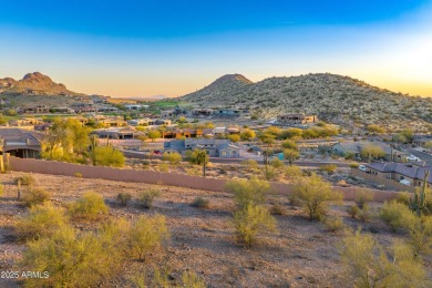 Spectacular elevated hillside Sonoran Desert home site. City on Superstition Mountain Club - Lost Gold in Arizona - for sale on GolfHomes.com, golf home, golf lot