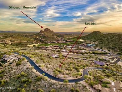 Spectacular elevated hillside Sonoran Desert home site. City on Superstition Mountain Club - Lost Gold in Arizona - for sale on GolfHomes.com, golf home, golf lot