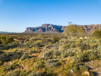 Spectacular elevated hillside Sonoran Desert home site. City on Superstition Mountain Club - Lost Gold in Arizona - for sale on GolfHomes.com, golf home, golf lot