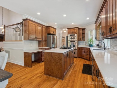 This exquisite full brick residence is set on 2.08 acres lot on Cherryville Golf and  Country Club in North Carolina - for sale on GolfHomes.com, golf home, golf lot