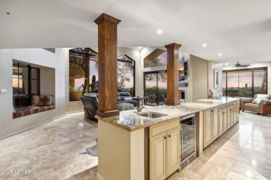 A rare opportunity to own a home with stunning views of Pinnacle on Troon Country Club in Arizona - for sale on GolfHomes.com, golf home, golf lot