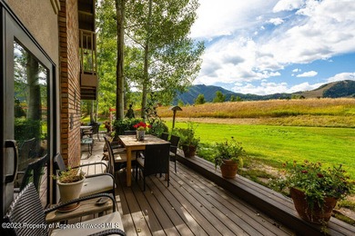 Situated just west of town, the Pomegranate Condominiums are a on Maroon Creek Club in Colorado - for sale on GolfHomes.com, golf home, golf lot