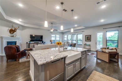 Welcome to your ideal one-story retreat in the prestigious on The Tribute At the Colony in Texas - for sale on GolfHomes.com, golf home, golf lot