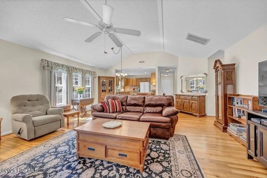 Beautiful brick 3-bedroom, 2-bath home located in the highly on Masonboro Country Club in North Carolina - for sale on GolfHomes.com, golf home, golf lot