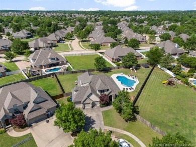 Welcome to an exquisite 5-bedroom home nestled in the coveted on Forest Ridge Golf Club in Oklahoma - for sale on GolfHomes.com, golf home, golf lot