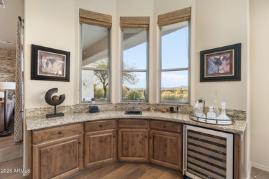 Views! Views! Views! Perched on the highest ridge in the gated on Legend Trail Golf Club in Arizona - for sale on GolfHomes.com, golf home, golf lot