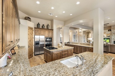 Views! Views! Views! Perched on the highest ridge in the gated on Legend Trail Golf Club in Arizona - for sale on GolfHomes.com, golf home, golf lot