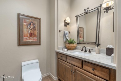 Views! Views! Views! Perched on the highest ridge in the gated on Legend Trail Golf Club in Arizona - for sale on GolfHomes.com, golf home, golf lot