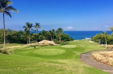 Perched along the 7th hole of the beloved Arnold Palmer-designed on Hapuna Golf Course in Hawaii - for sale on GolfHomes.com, golf home, golf lot