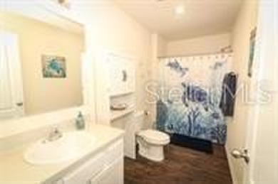 This MOVE- IN READY, LIKE NEW, WATERFRONT home, built in 2022 is on Grand Reserve Golf Course in Florida - for sale on GolfHomes.com, golf home, golf lot