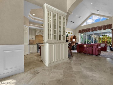 This well-maintained luxury home features a redesigned kitchen on Bonita Bay West in Florida - for sale on GolfHomes.com, golf home, golf lot