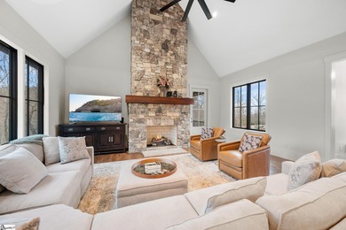 Built in 2023, this exceptional mountain retreat is nestled on a on The Cliffs at Glassy Golf and Country Club in South Carolina - for sale on GolfHomes.com, golf home, golf lot