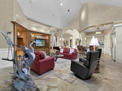 This well-maintained luxury home features a redesigned kitchen on Bonita Bay West in Florida - for sale on GolfHomes.com, golf home, golf lot