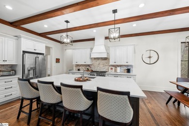 Built in 2023, this exceptional mountain retreat is nestled on a on The Cliffs at Glassy Golf and Country Club in South Carolina - for sale on GolfHomes.com, golf home, golf lot