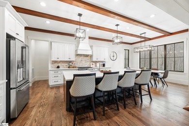 Built in 2023, this exceptional mountain retreat is nestled on a on The Cliffs at Glassy Golf and Country Club in South Carolina - for sale on GolfHomes.com, golf home, golf lot