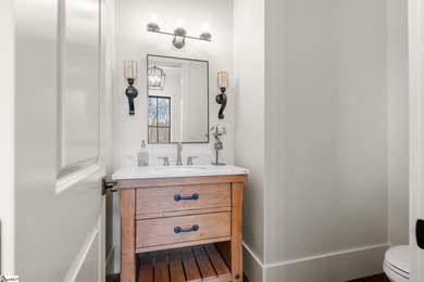 Built in 2023, this exceptional mountain retreat is nestled on a on The Cliffs at Glassy Golf and Country Club in South Carolina - for sale on GolfHomes.com, golf home, golf lot