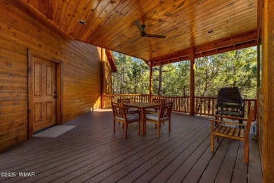 Beautiful corner lot cabin in Show Low's Torreon Golf community on Torreon Golf Club in Arizona - for sale on GolfHomes.com, golf home, golf lot