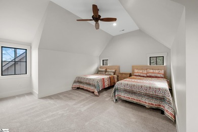 Built in 2023, this exceptional mountain retreat is nestled on a on The Cliffs at Glassy Golf and Country Club in South Carolina - for sale on GolfHomes.com, golf home, golf lot