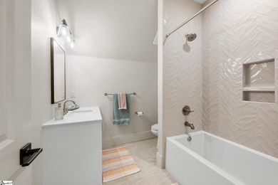 Built in 2023, this exceptional mountain retreat is nestled on a on The Cliffs at Glassy Golf and Country Club in South Carolina - for sale on GolfHomes.com, golf home, golf lot