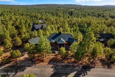 Beautiful corner lot cabin in Show Low's Torreon Golf community on Torreon Golf Club in Arizona - for sale on GolfHomes.com, golf home, golf lot