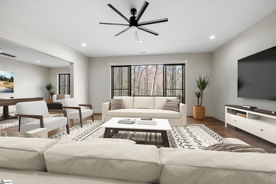 Built in 2023, this exceptional mountain retreat is nestled on a on The Cliffs at Glassy Golf and Country Club in South Carolina - for sale on GolfHomes.com, golf home, golf lot